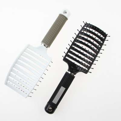 Private Label Drying Slicked-Back Women Men Straight Vent Curly Styling Curved Detangling Hair Brush